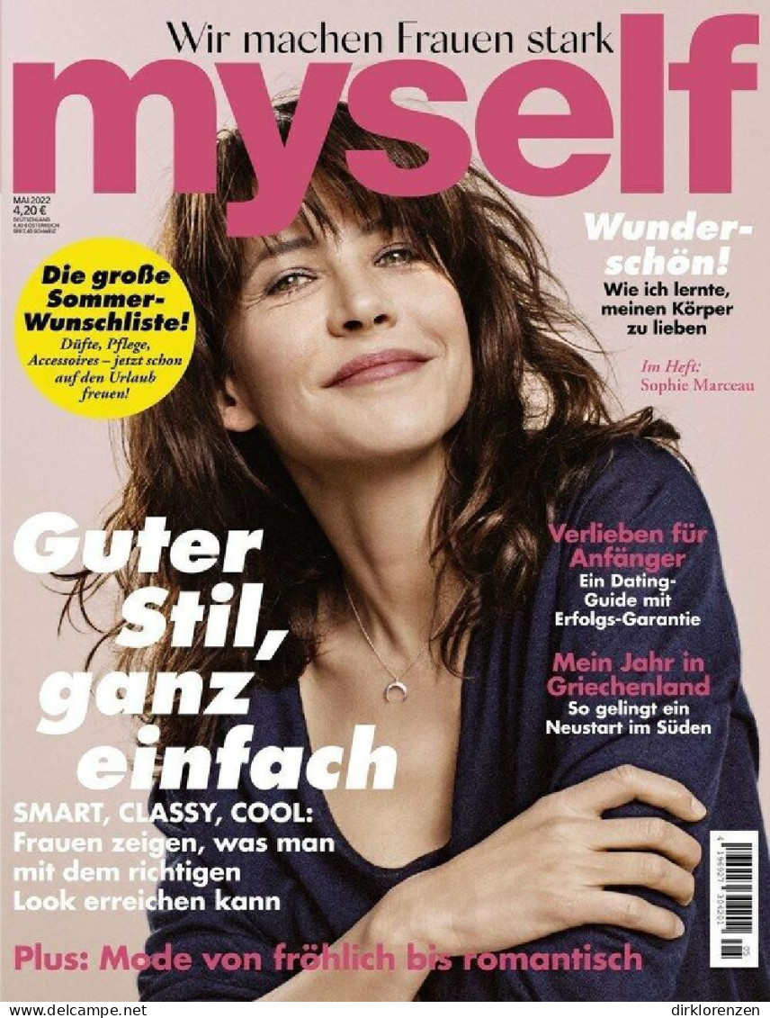 Myself Magazine Germany 2022-05 Sophie Marceau - Unclassified