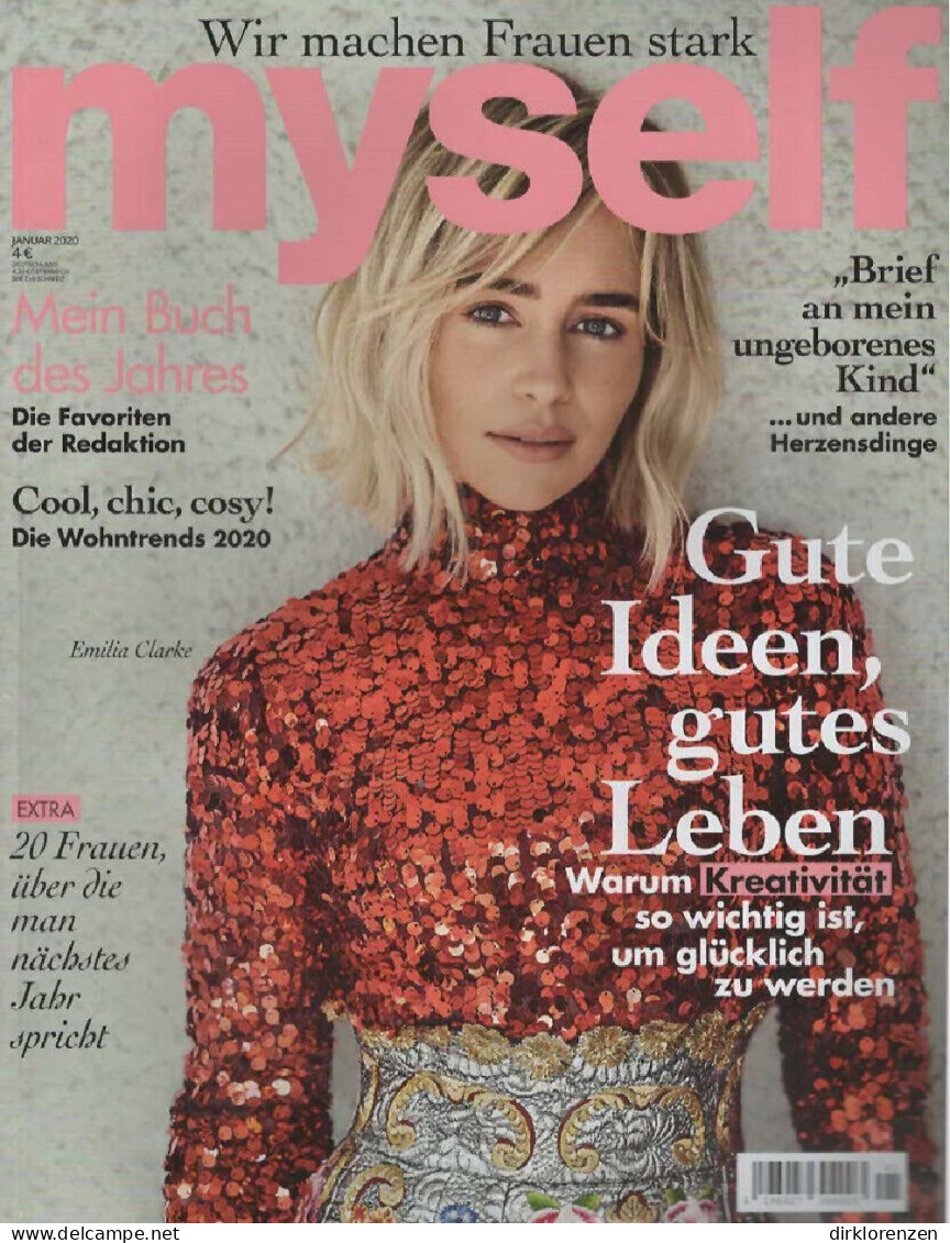 Myself Magazine Germany 2020-01 Emilia Clarke - Unclassified