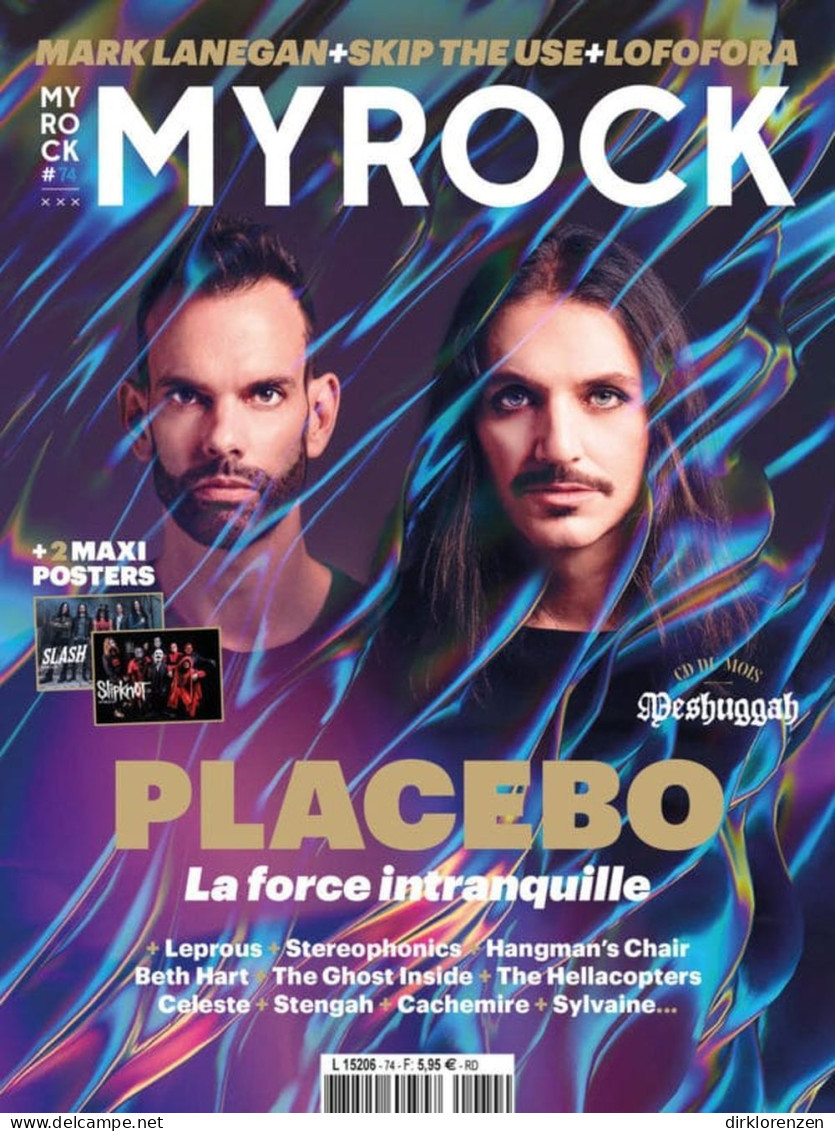 MyRock Magazine France 2022 #74 Placebo Slipknot Slash Stereophonics  - Zonder Classificatie