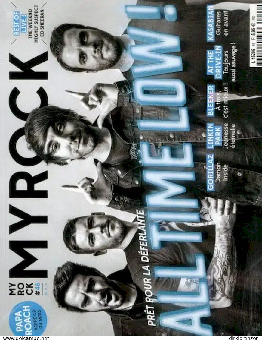 MyRock Magazine France 2018 #46 All Time Low Rammstein Deep Purple Blondie - Ohne Zuordnung