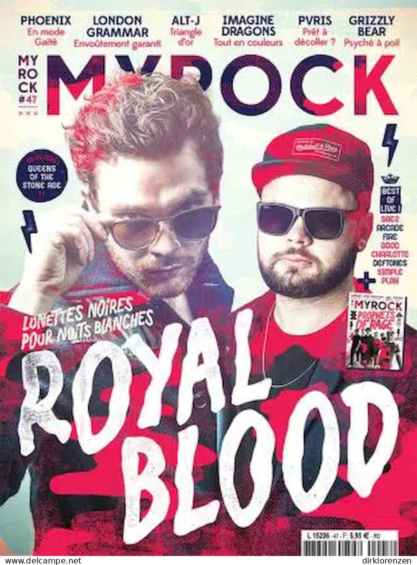 MyRock Magazine France 2018 #58 Frank Carter Twenty One Pilots Mike Shinoda - Zonder Classificatie