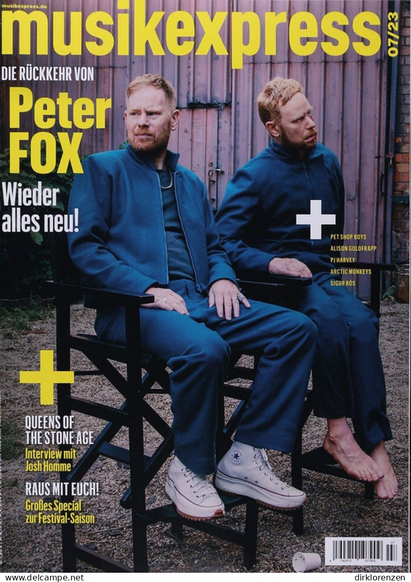Musikexpress Magazine Germany 2023-07 Peter Fox Madonna Queens Of The Stone Age - Ohne Zuordnung
