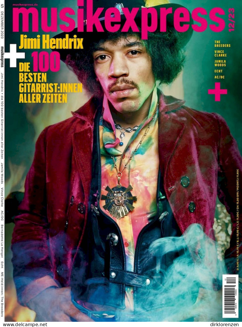 Musikexpress Magazine Germany 2023-12 Jimi Hendrix Vinyl-7-Inch-Single - Zonder Classificatie