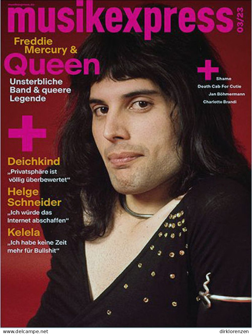 Musikexpress Magazine Germany 2023-03 Queen Freddie Mercury Death Cab For Cutie  - Ohne Zuordnung