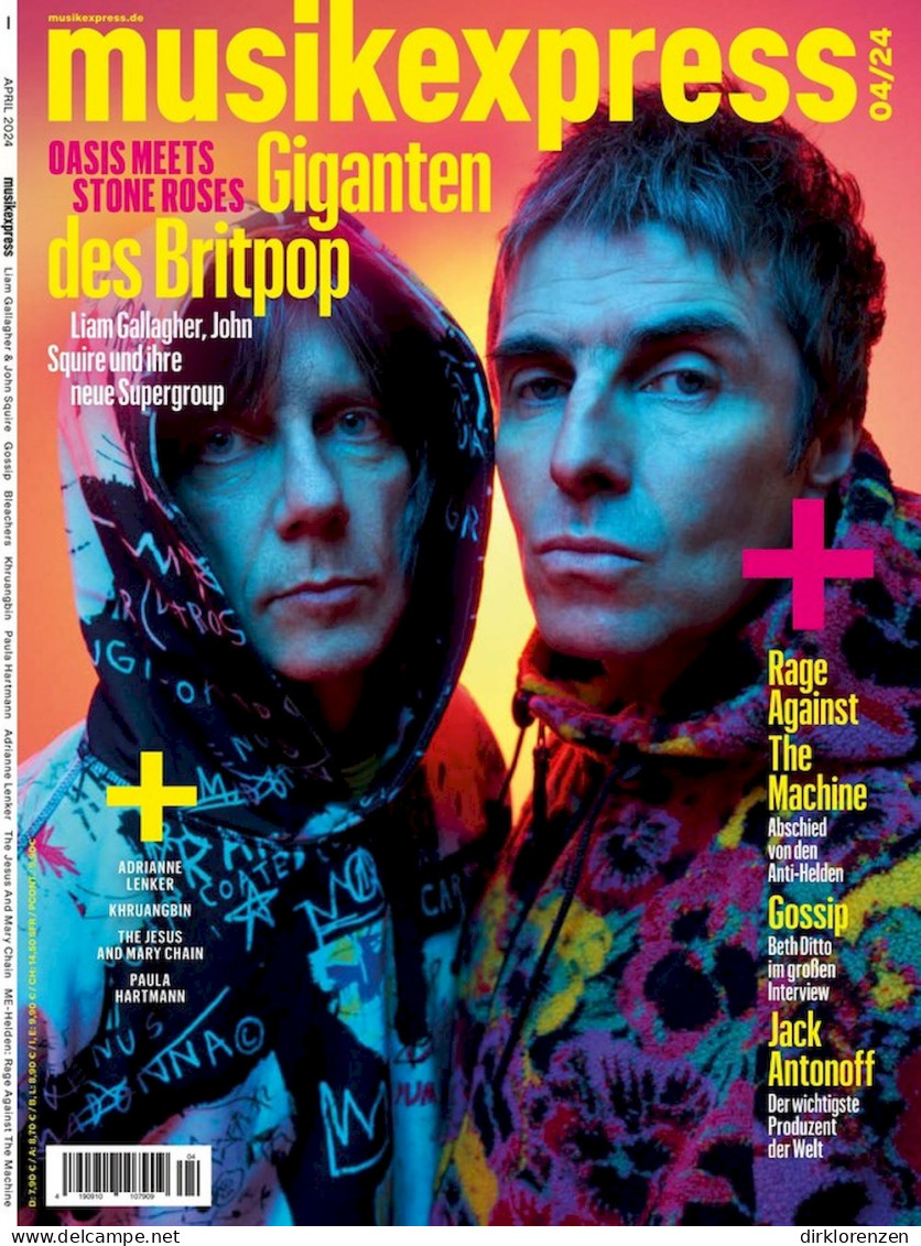 Musikexpress Magazine Germany 2024-04 Oasis Stone Roses Rage Against The Machine - Zonder Classificatie