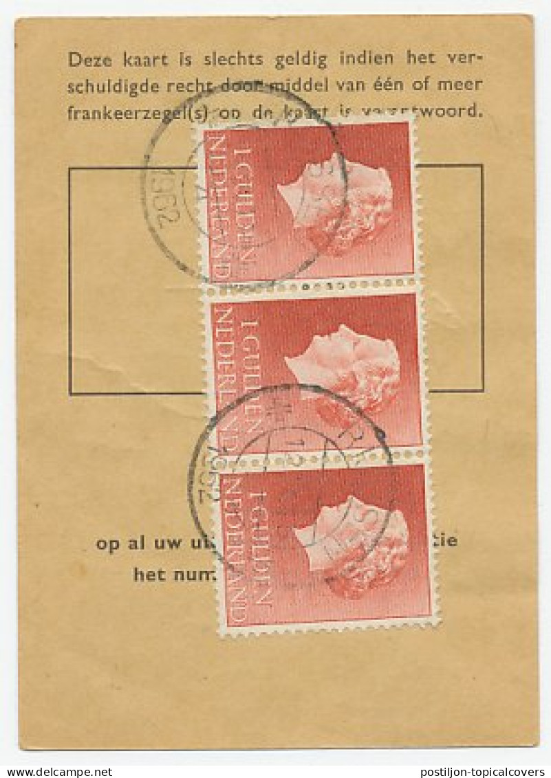 Em. Juliana Postbuskaartje Rijssen 1952 - Zonder Classificatie