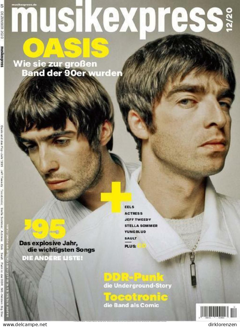 Musikexpress Magazine Germany 2020-12 Oasis GDR Rock - Zonder Classificatie