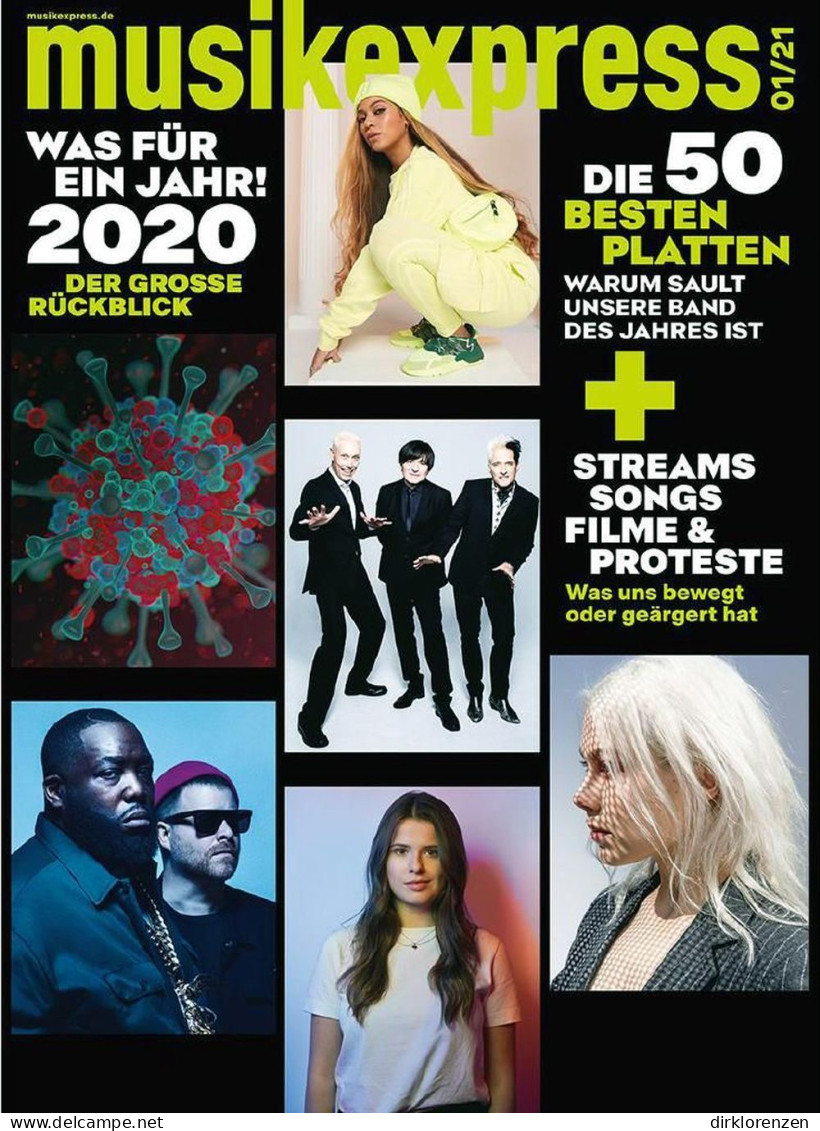 Musikexpress Magazine Germany 2021-01 Cardi B Ärzte - Zonder Classificatie