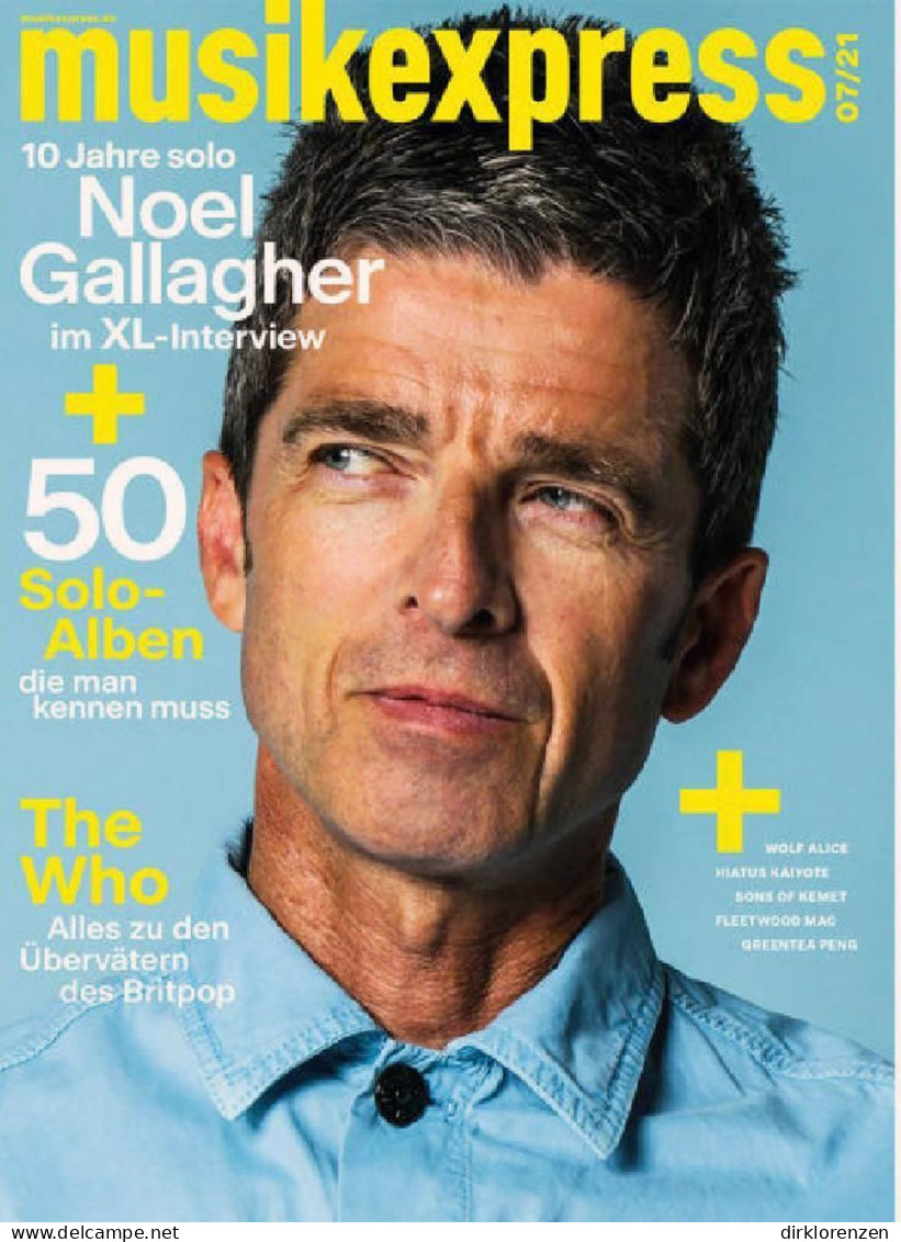 Musikexpress Magazine Germany 2021-07 Noel Gallagher - Zonder Classificatie