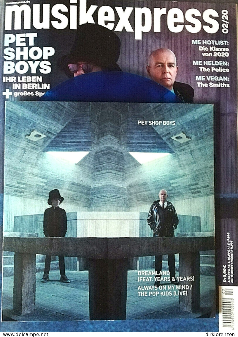 Musikexpress Magazine Germany 2020-02 Pet Shop Boys The Police The Smiths + Single - Zonder Classificatie