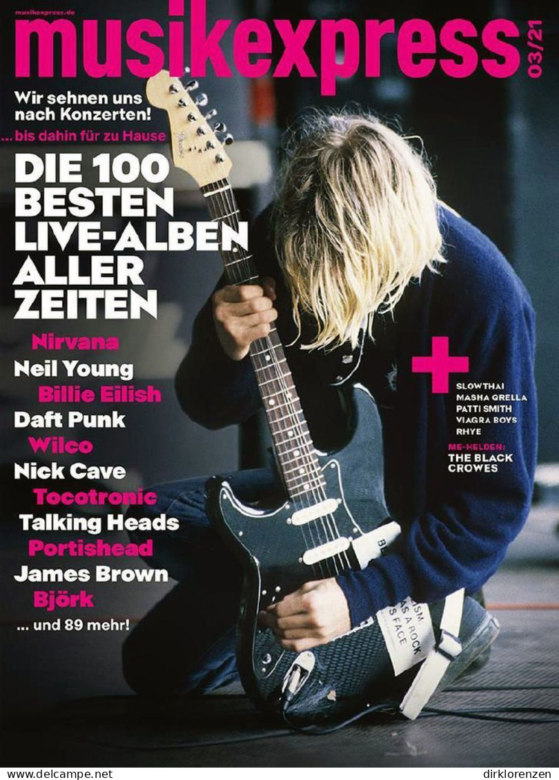 Musikexpress Magazine Germany 2021-03 Nirvana Neil Young Billie Eilish Daft Punk - Zonder Classificatie