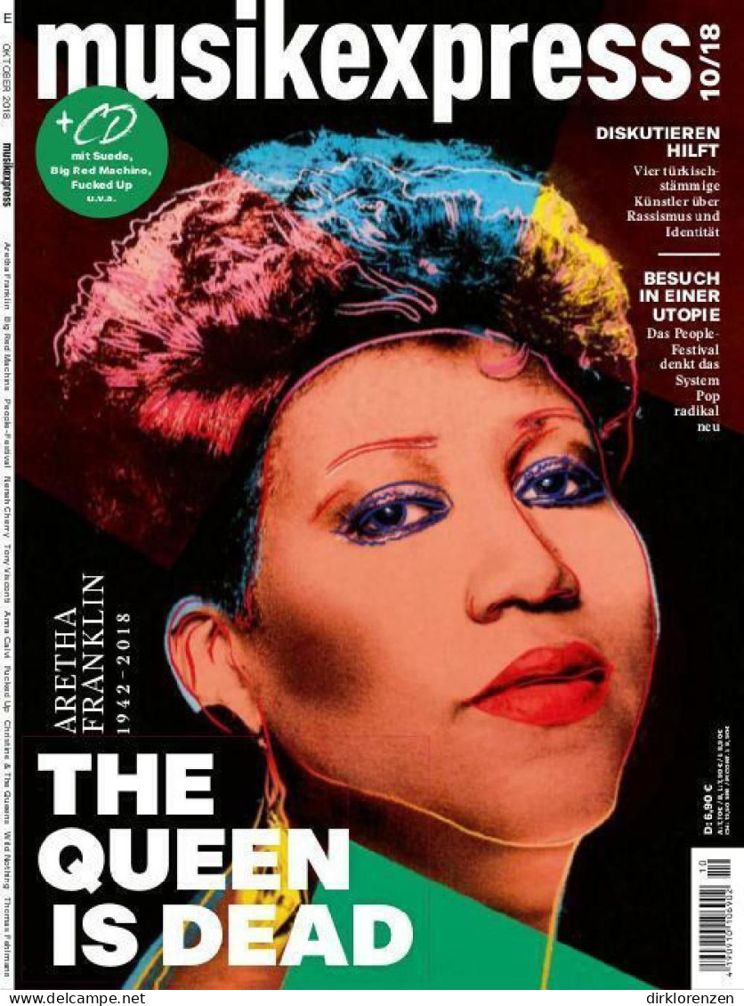 Musikexpress Magazine Germany 2018-10 Aretha Franklin - Zonder Classificatie