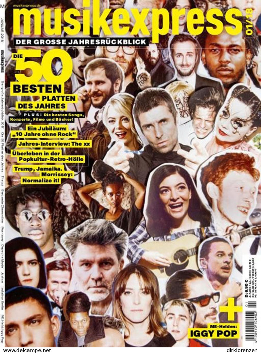 Musikexpress Magazine Germany 2018-01 The XX  - Zonder Classificatie