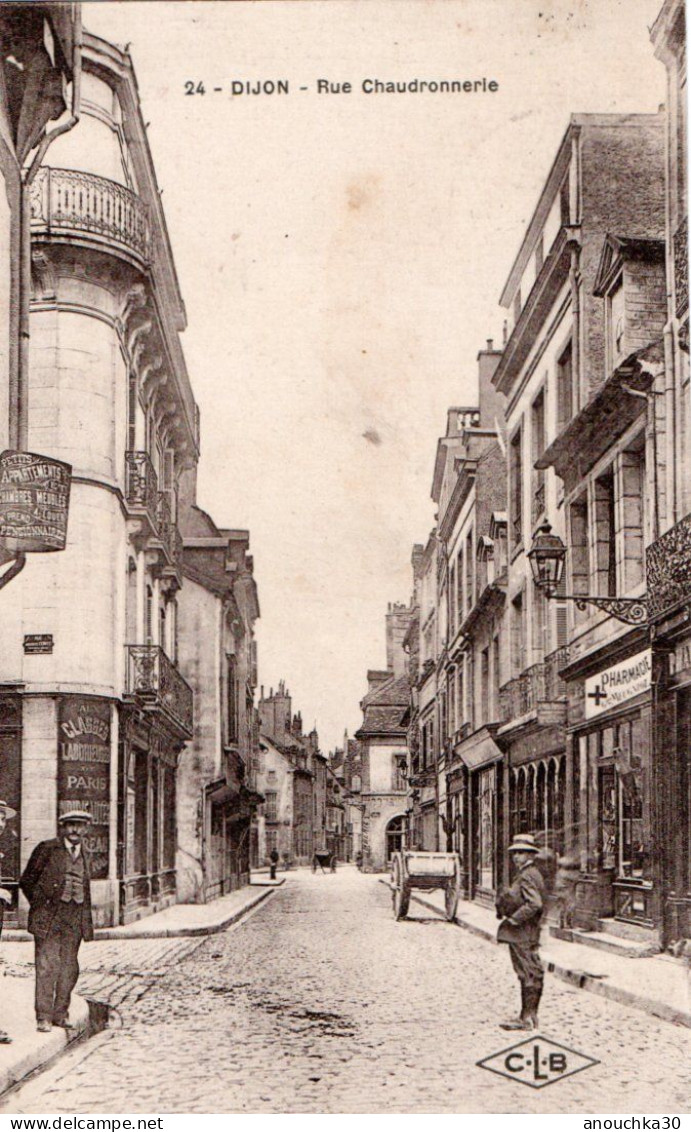 21  CPA   DIJON  RUE CHAUDRONNERIE - Dijon