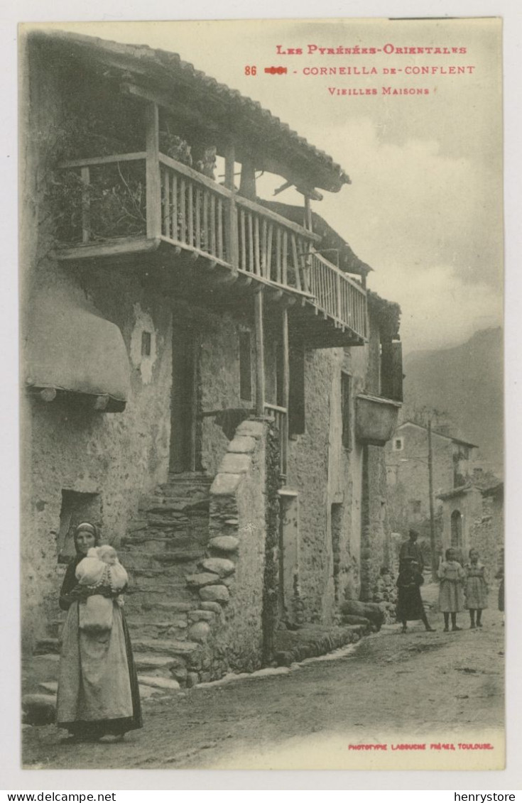 Les Pyrénées Orientales, Corneilla-de-Conflent : Vieilles Maisons (F7359) - Other & Unclassified