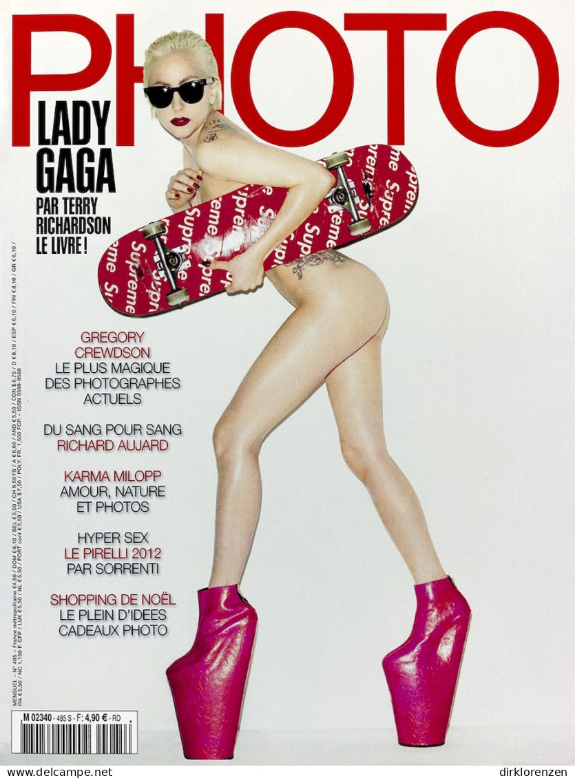 Photo Magazine France 2011-12 Lady Gaga - Zonder Classificatie