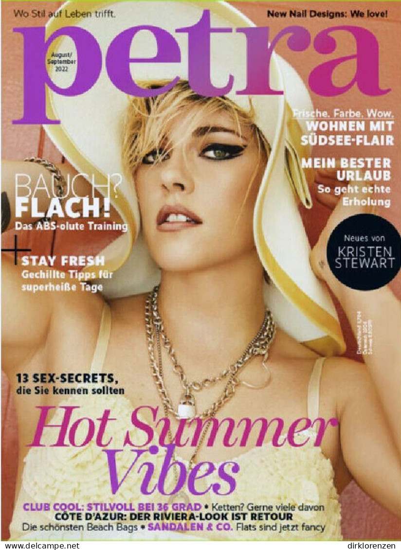Petra Magazine Germany 2022-08-09 Kristen Stewart - Non Classés