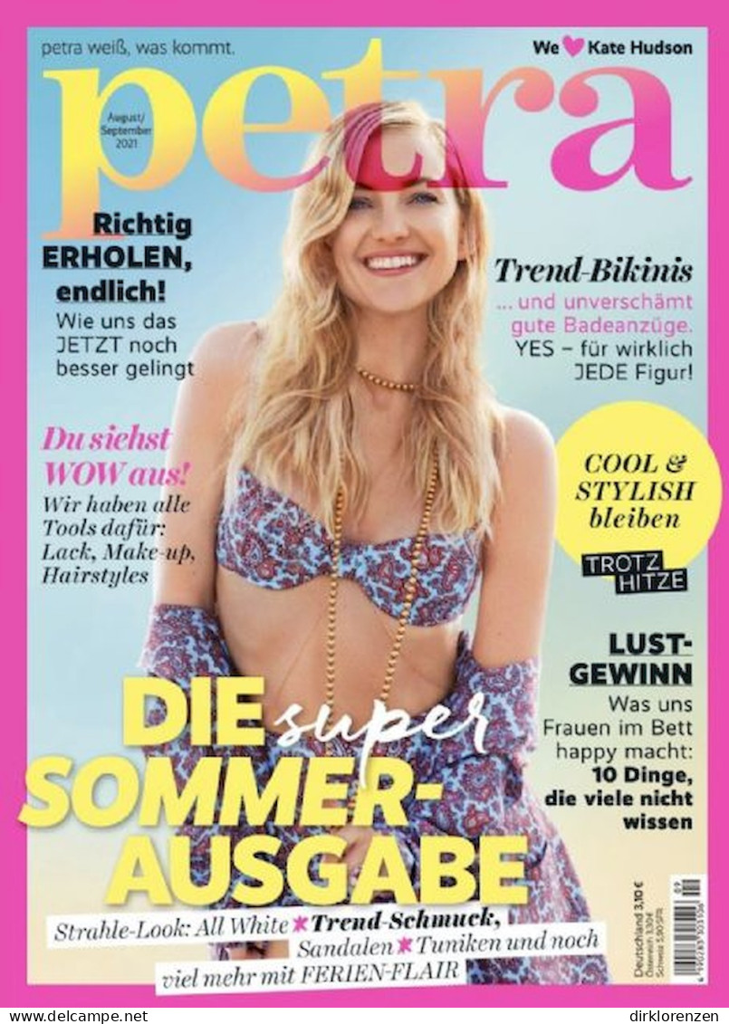 Petra Magazine Germany 2021-08+09 Kate Hudson - Unclassified
