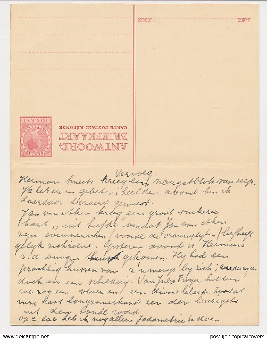 Briefkaart G. 212 Delft - Eindhoven 1926 - Entiers Postaux