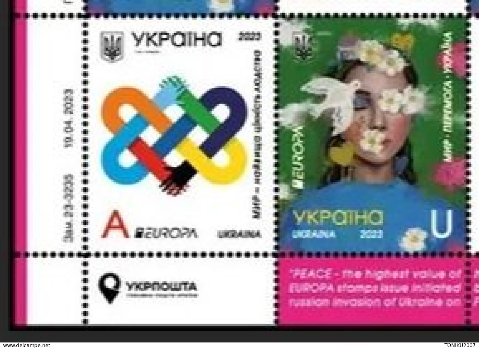 UKRAINE/UKRAINA  2023 New! EUROPA Peace DIV.2041** MNH - Oekraïne