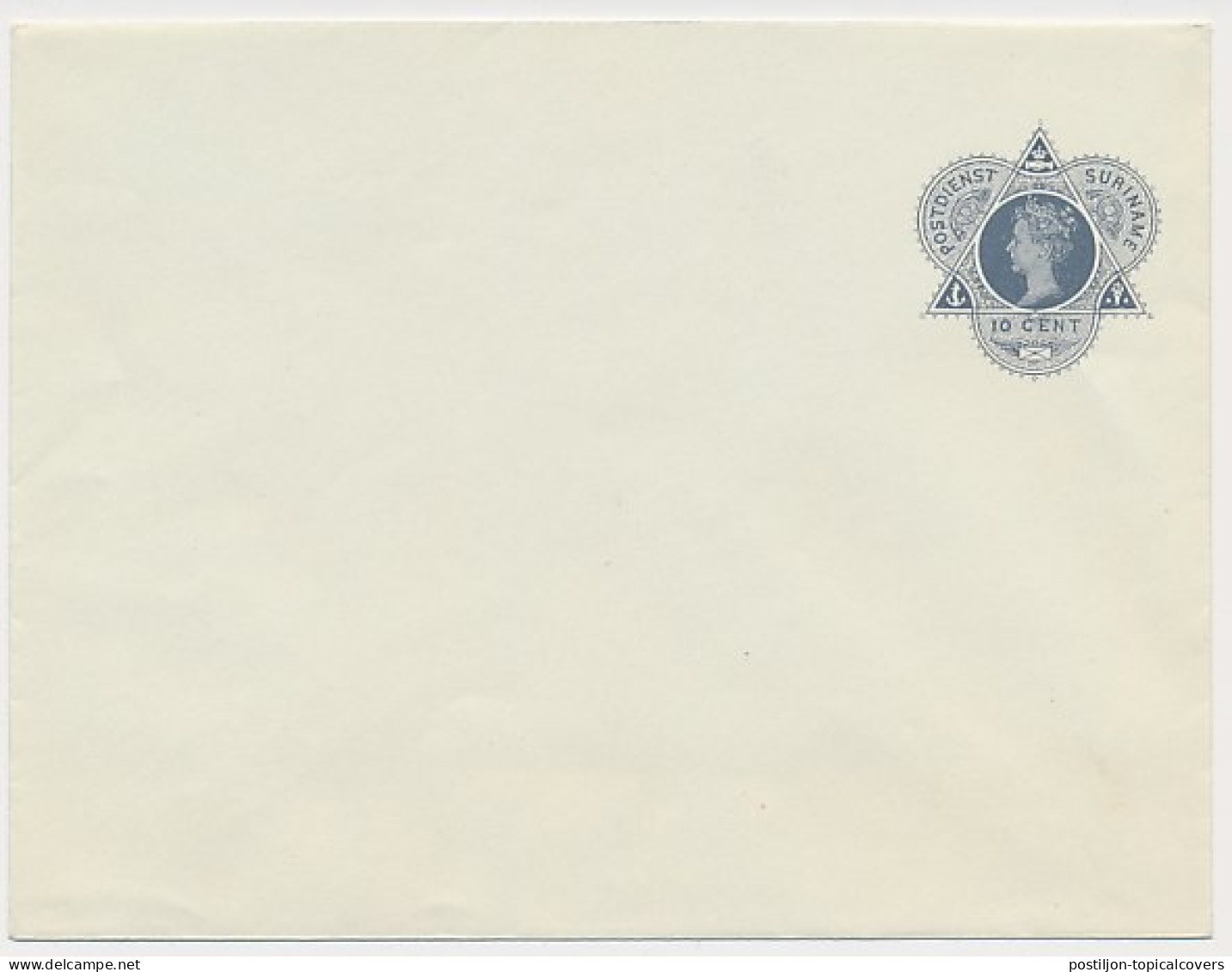 Suriname Envelop G. 2  - Suriname ... - 1975