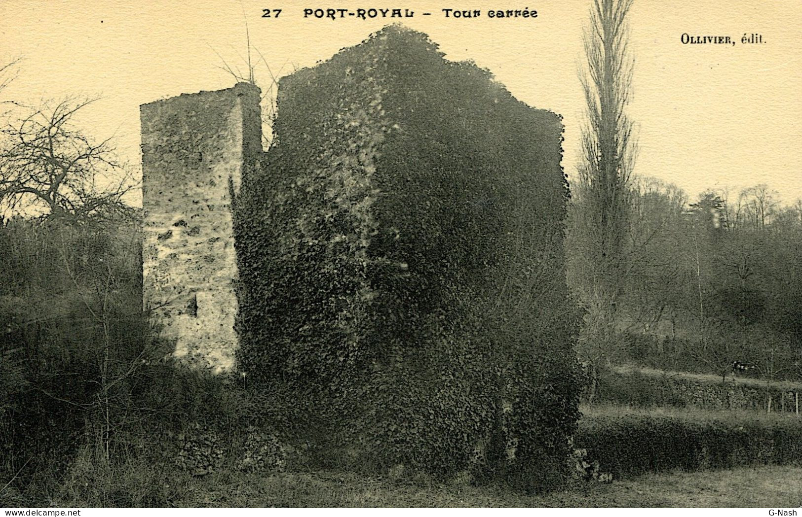 CPA 78 - Port-Royal - La Tour Carrée - Andere & Zonder Classificatie