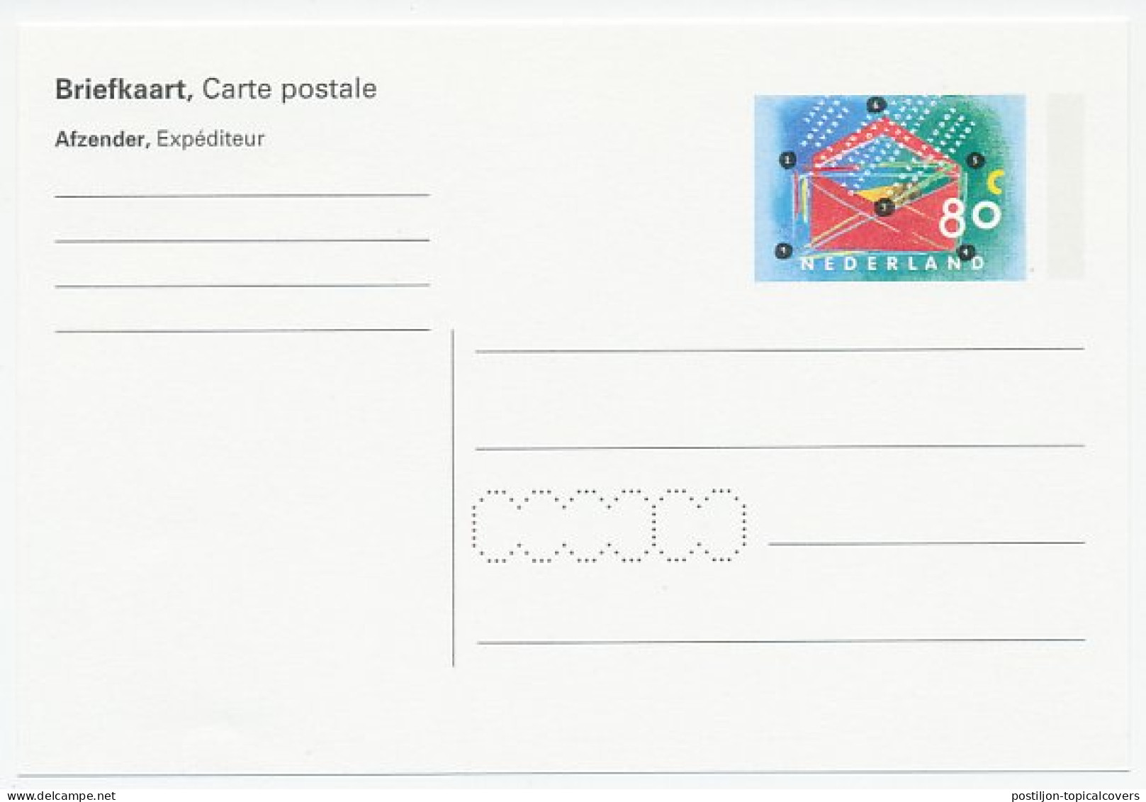 Briefkaart G. 376 - Interi Postali