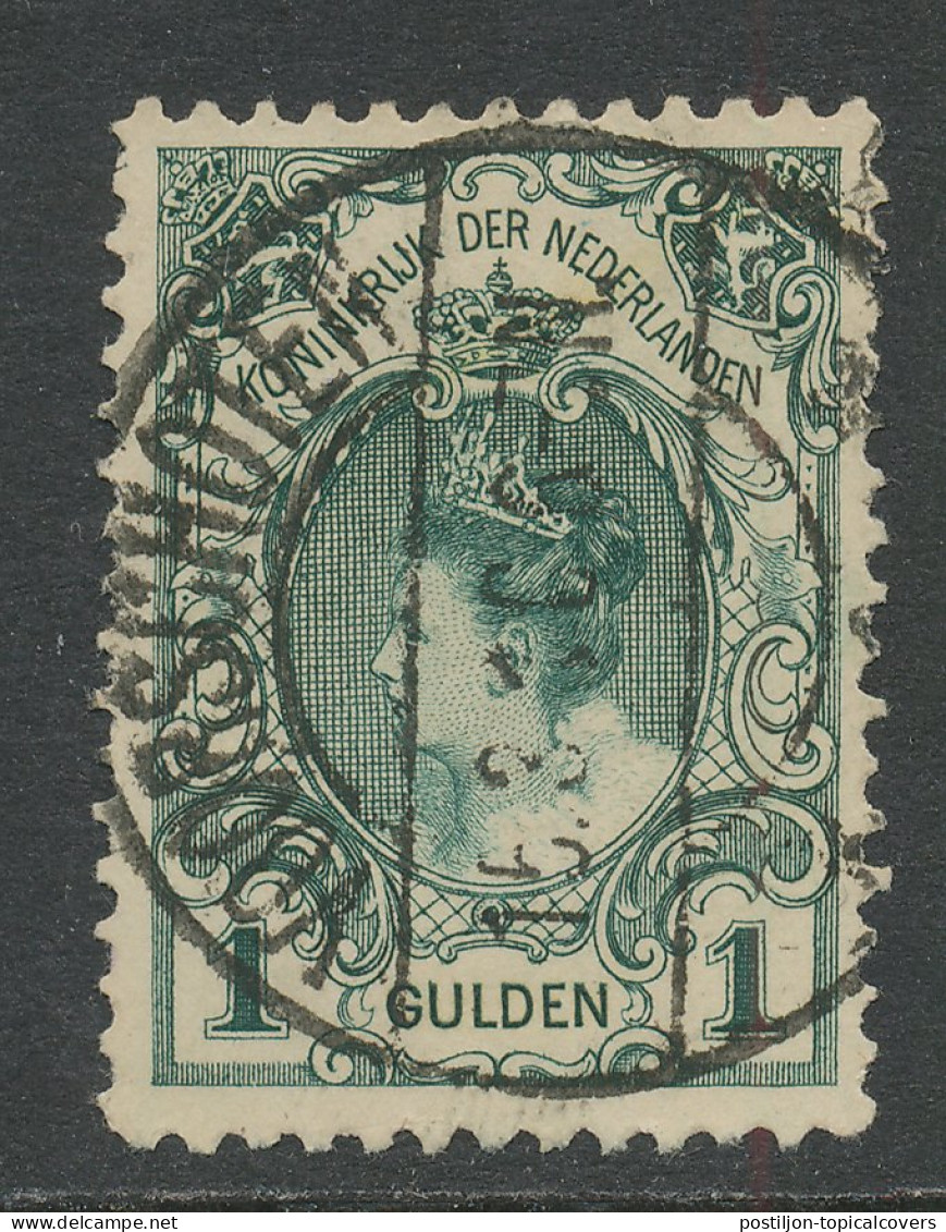 Em. 1899 Typenraderstempel Voorschoten 1910 - Poststempels/ Marcofilie