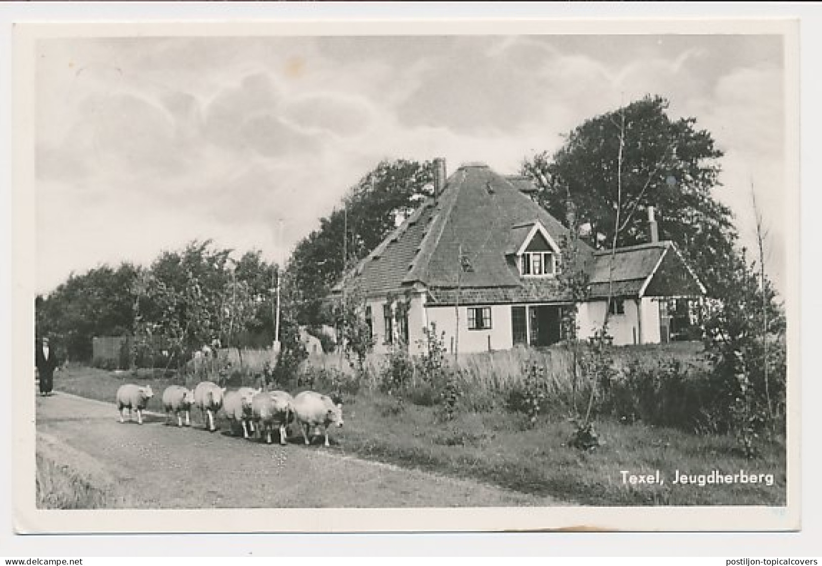 Treinblokstempel : Alkmaar - Amsterdam G 1954 - Non Classés