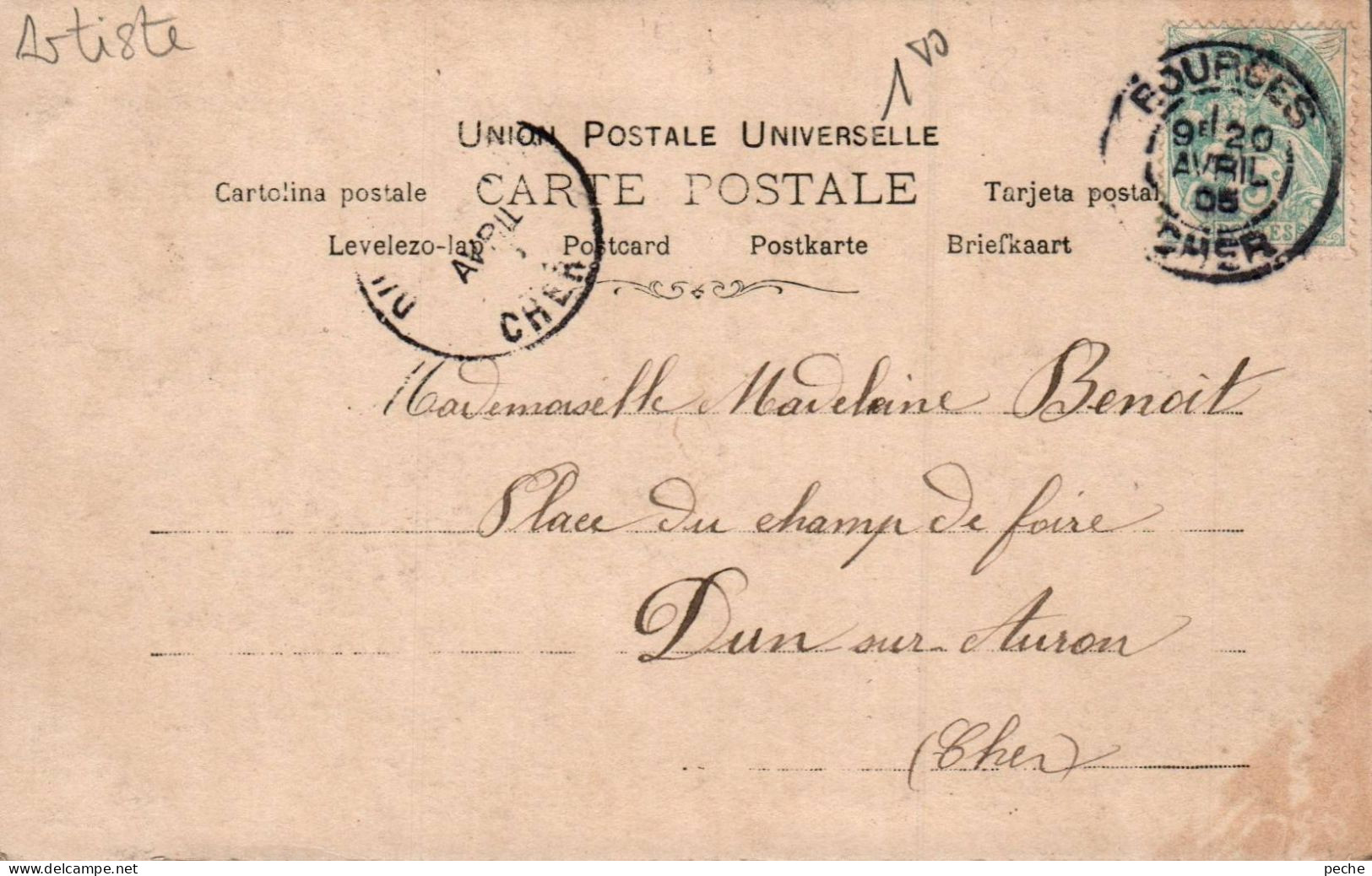 N°2524 W -cpa De Poray - - Artiesten