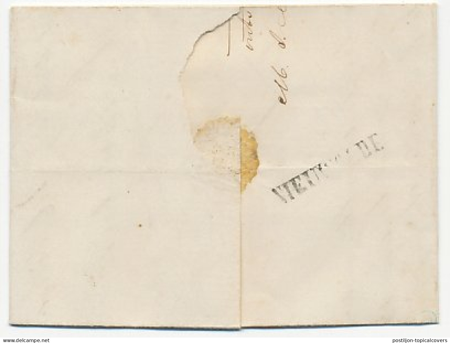 Naamstempel Nieuwolde 1858 - Storia Postale