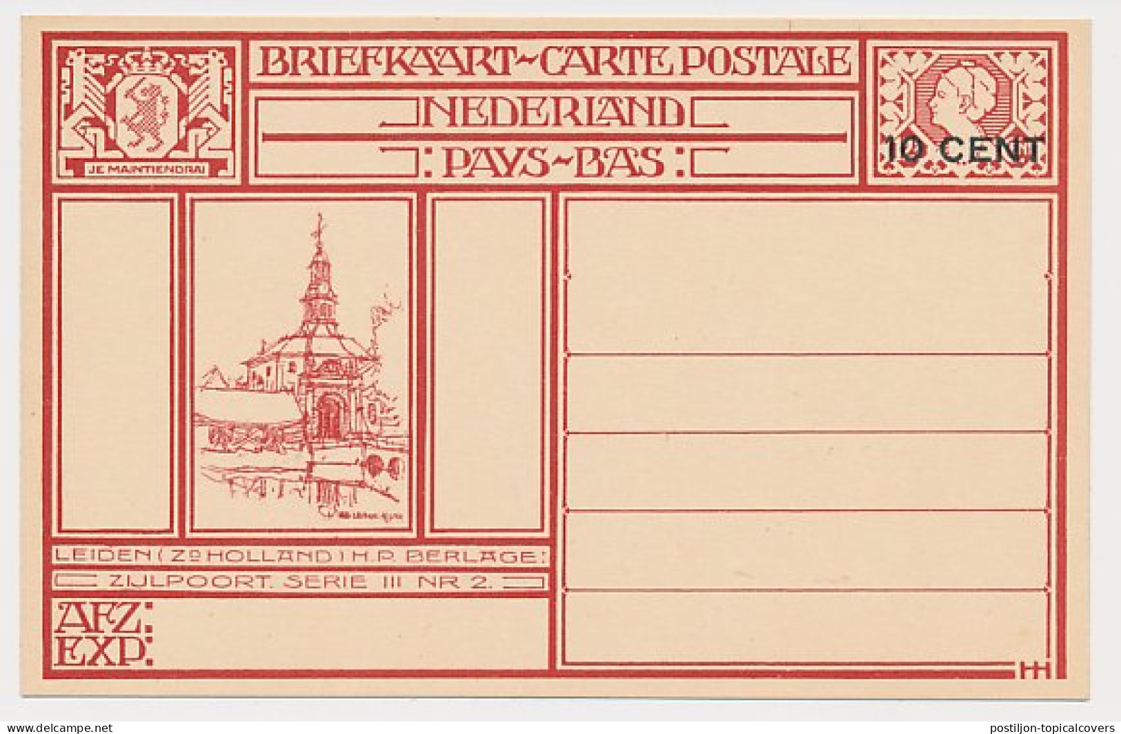 Briefkaart G. 214 D - Ganzsachen