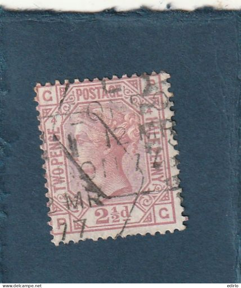 ///   ANGLETERRE ///     N°  56  ---  Outremer --  Côte 70€ - Oblitérés