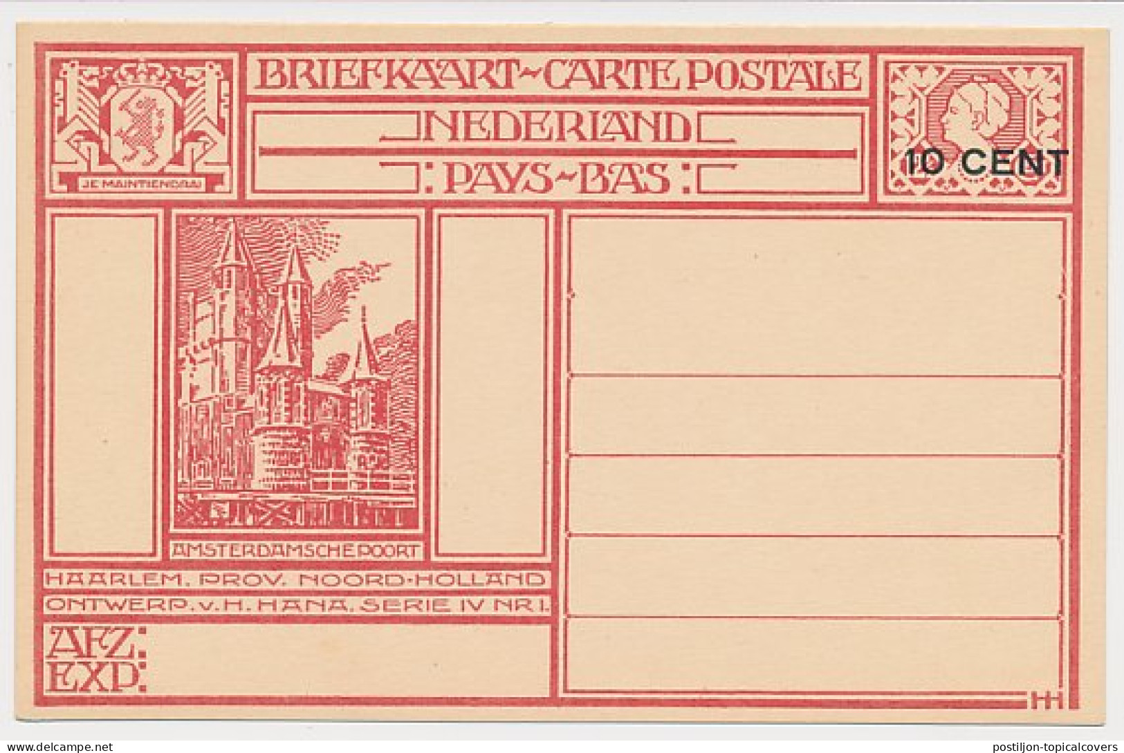 Briefkaart G. 214 G - Ganzsachen