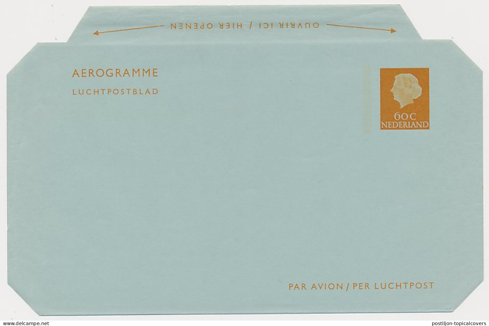 Luchtpostblad G. 24 - Postal Stationery