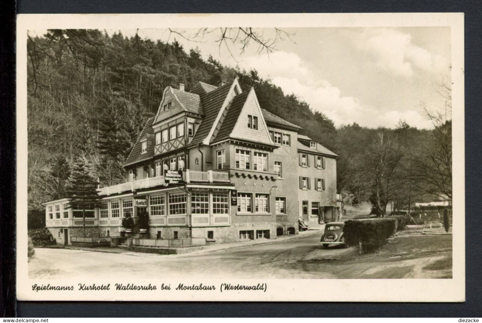 AK Montabaur 1953 Spielmanns Kurhotel Waldesruhe (PK0834 - Altri & Non Classificati