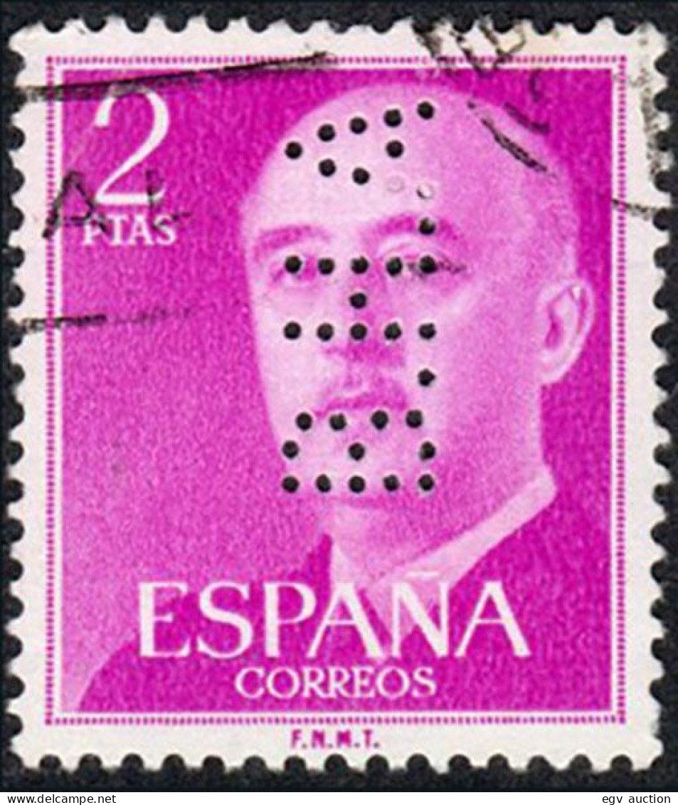 Madrid - Perforado - Edi O 1158 - "B.H.A." Pequeño (Banco) - Used Stamps