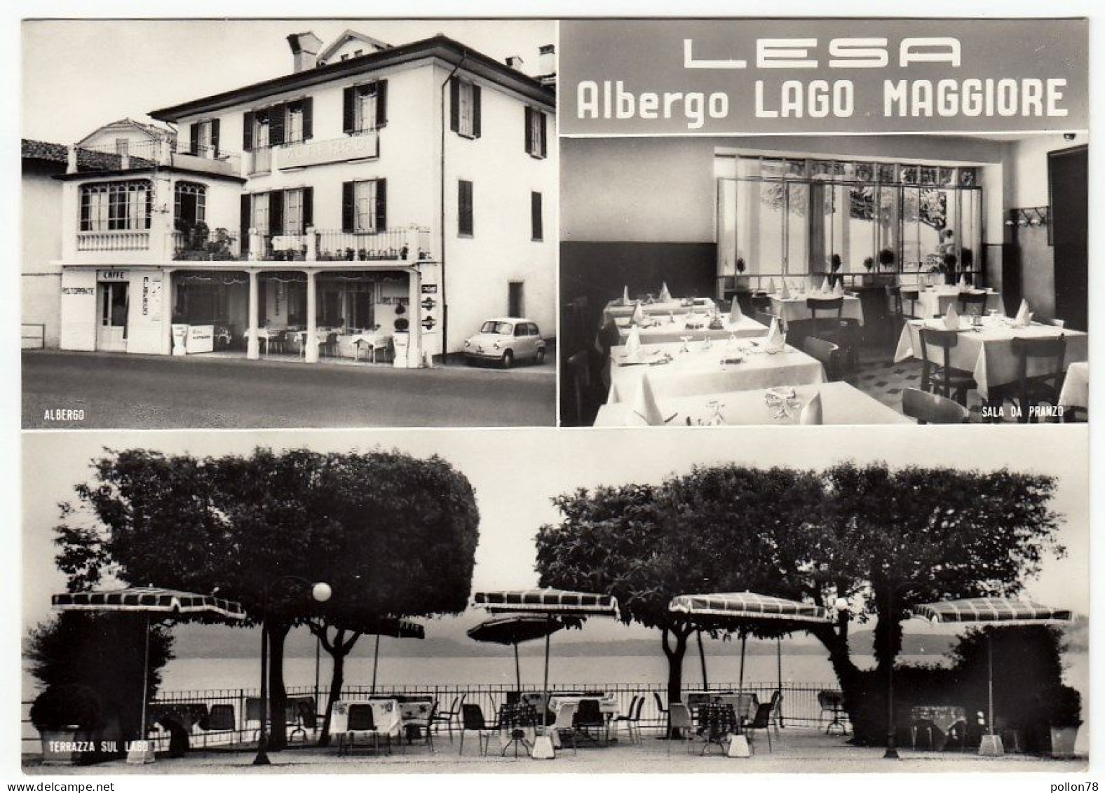 LESA - ALBERGO RISTORANTE LAGO MAGGIORE - NOVARA - VEDUTE - Novara