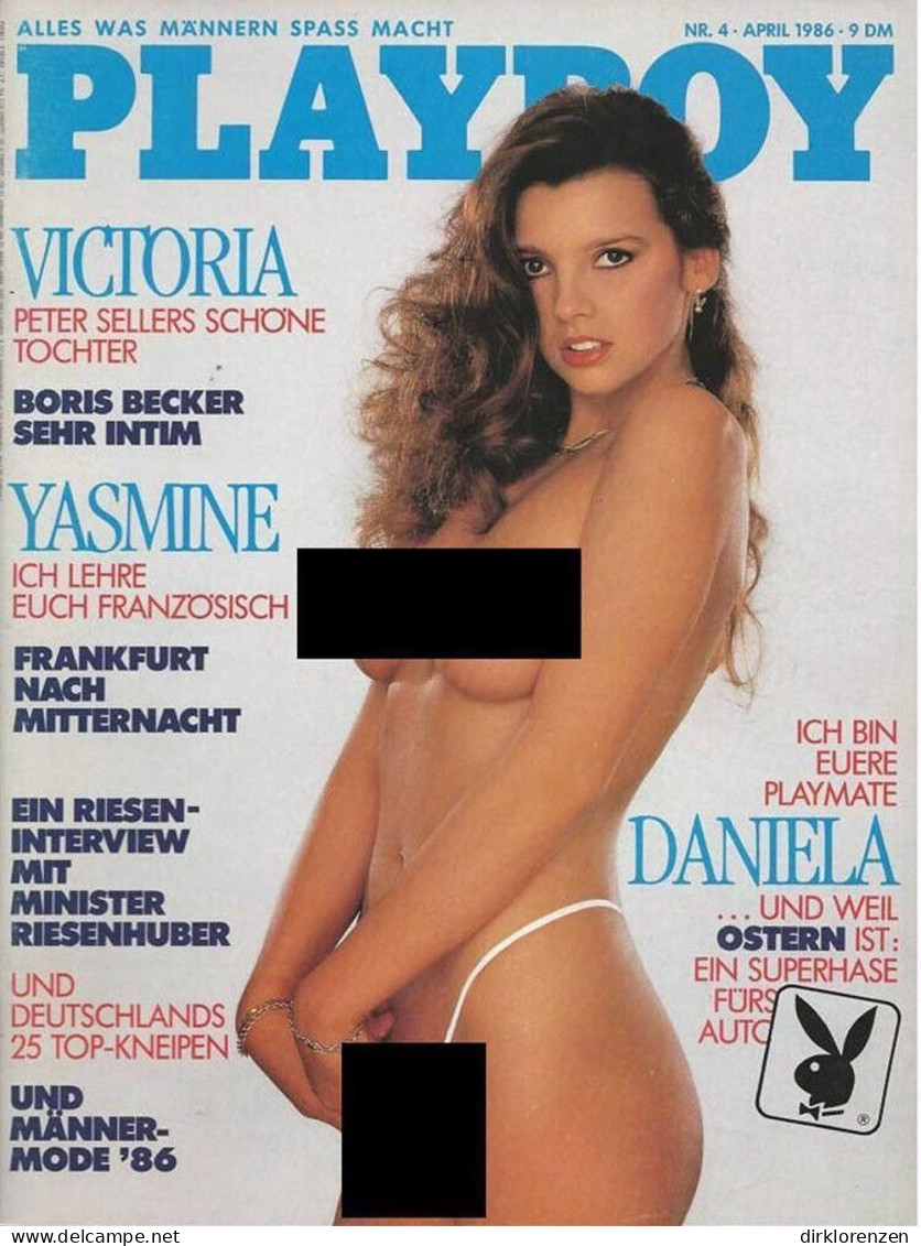 Playboy Magazine Germany 1986-04 Daniela Frei Victoria Peter Sellers - Non Classés