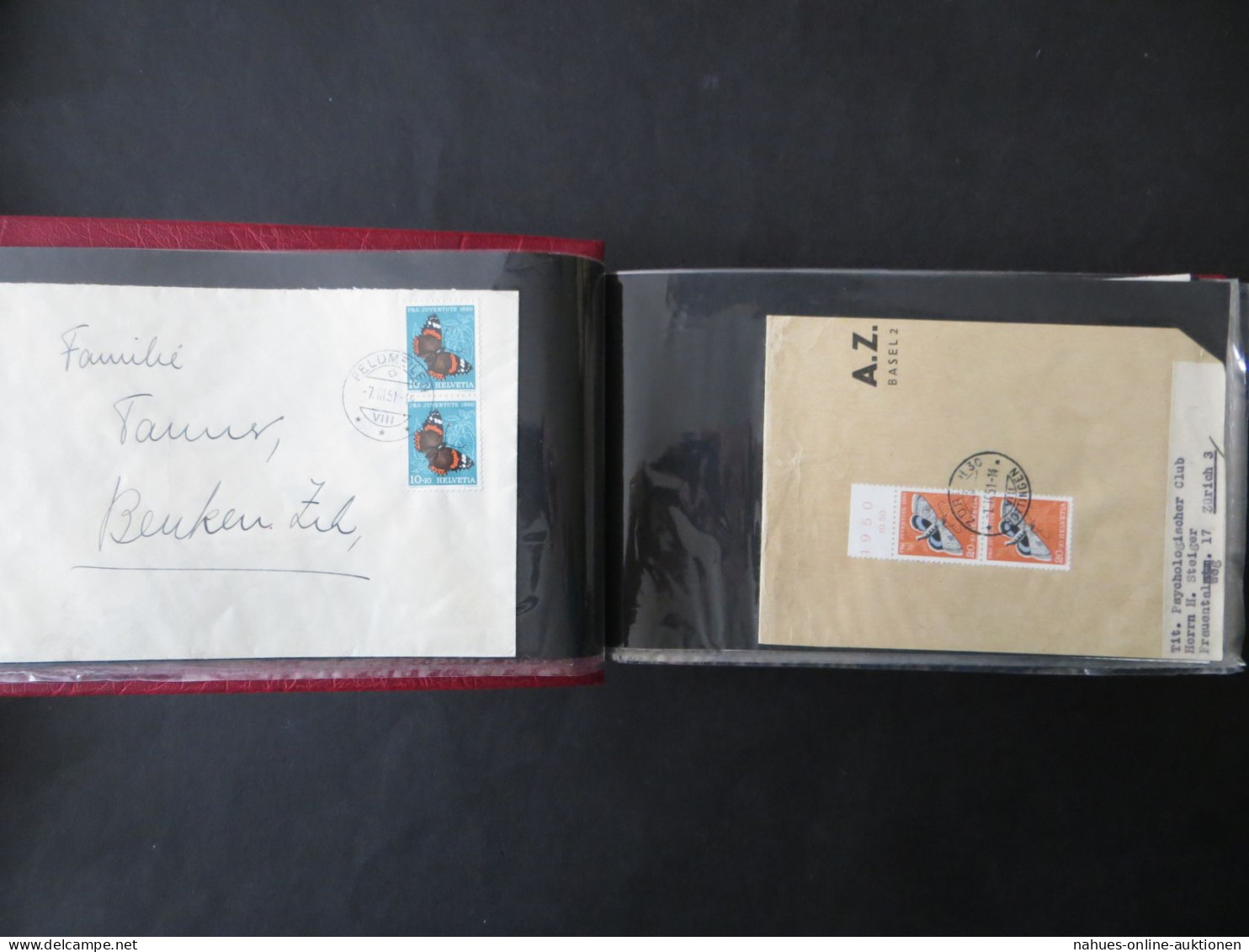 Schweiz Sammlung Von 100 Briefen Ausschließlich EF + MEF Festpreis 60,00 - Cartas & Documentos