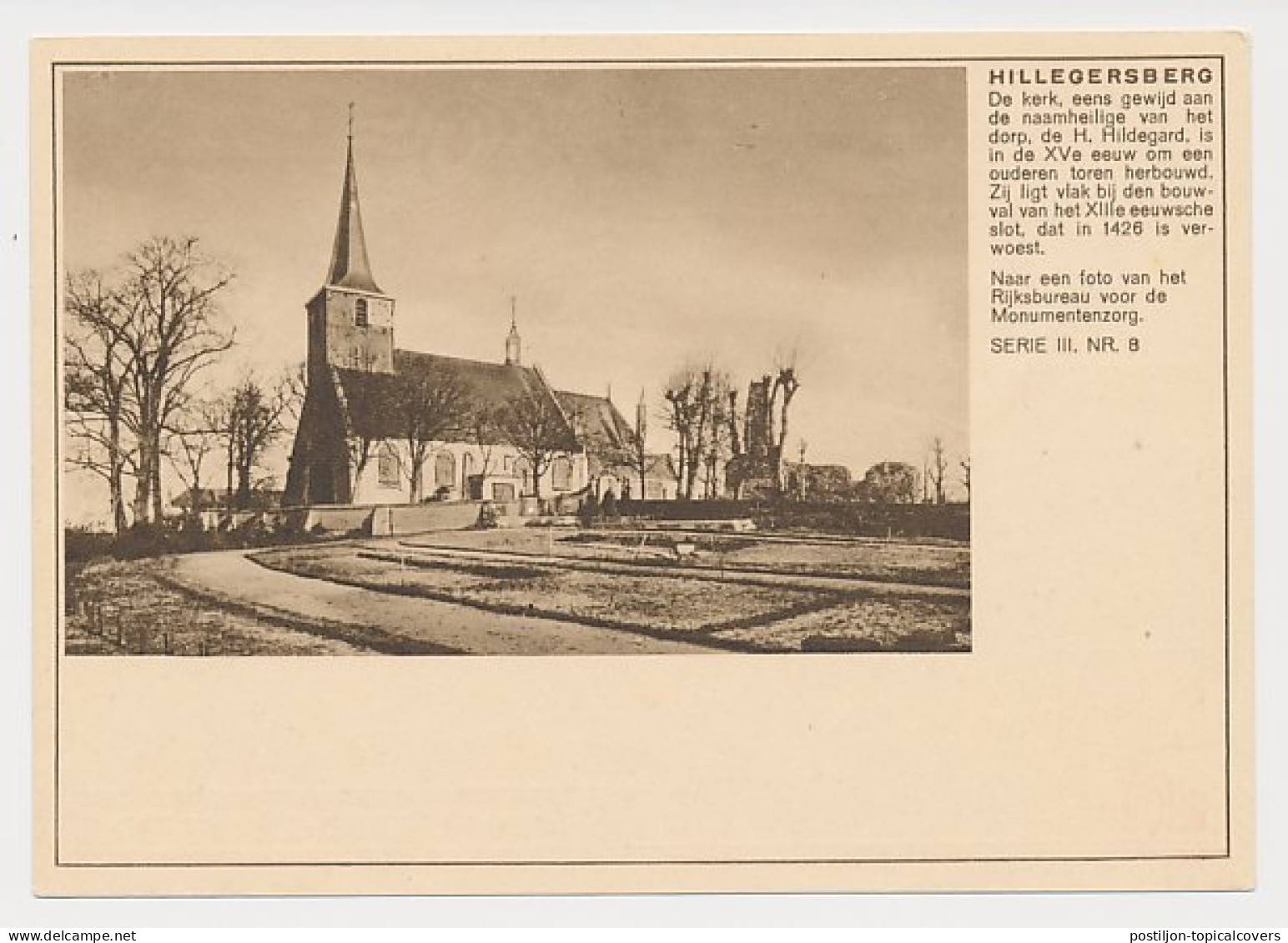 Briefkaart G. 227 E - Hillegersberg - Interi Postali