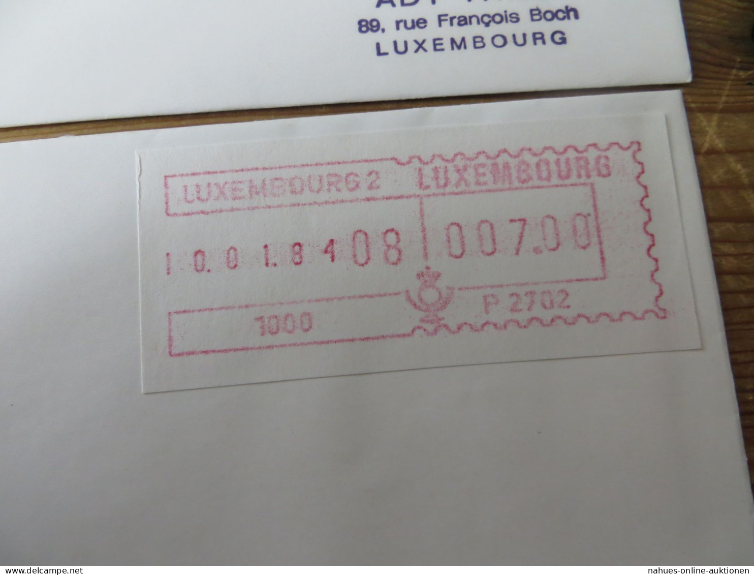 LUXEMBURG ATM Automatenmarken 34 Briefe Auch FDC +34 Lose Marken Festpreis 70,00 - Brieven En Documenten