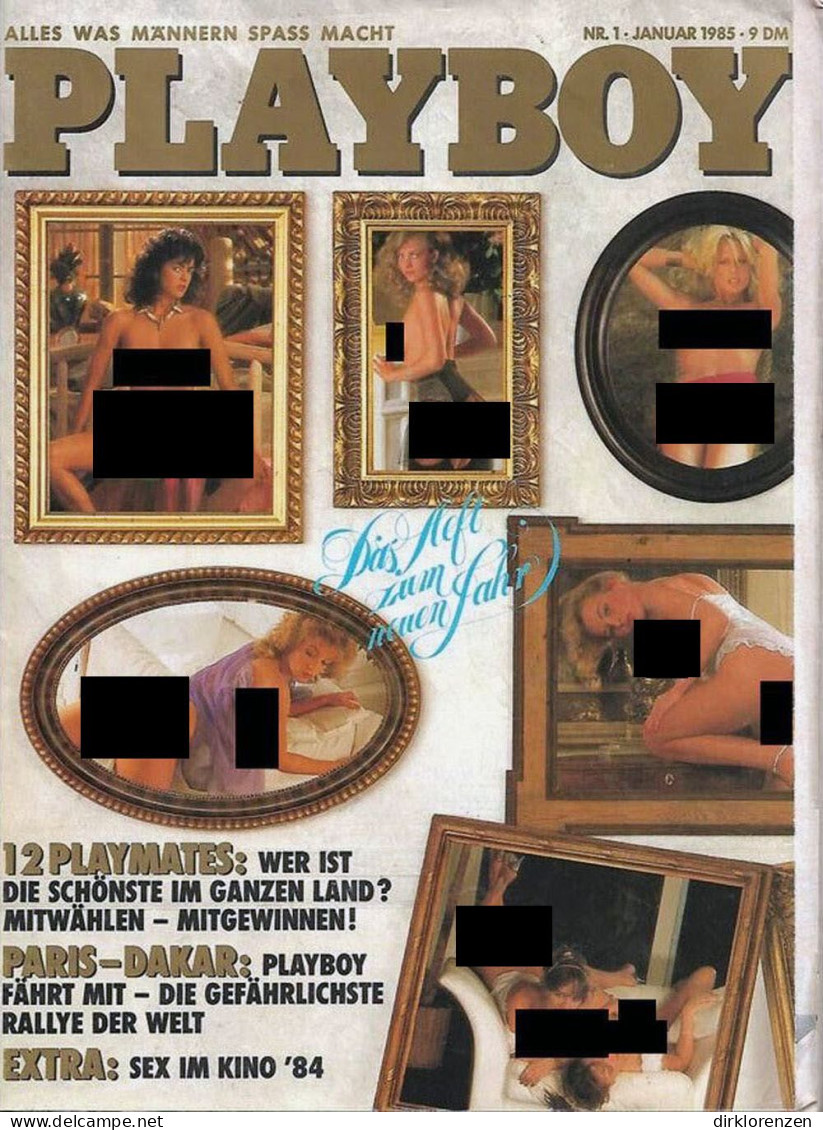 Playboy Magazine Germany 1985-01 Playmates - Non Classés