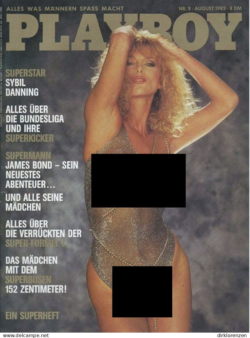 Playboy Magazine Germany 1983-08 Sybil Danning  - Non Classés