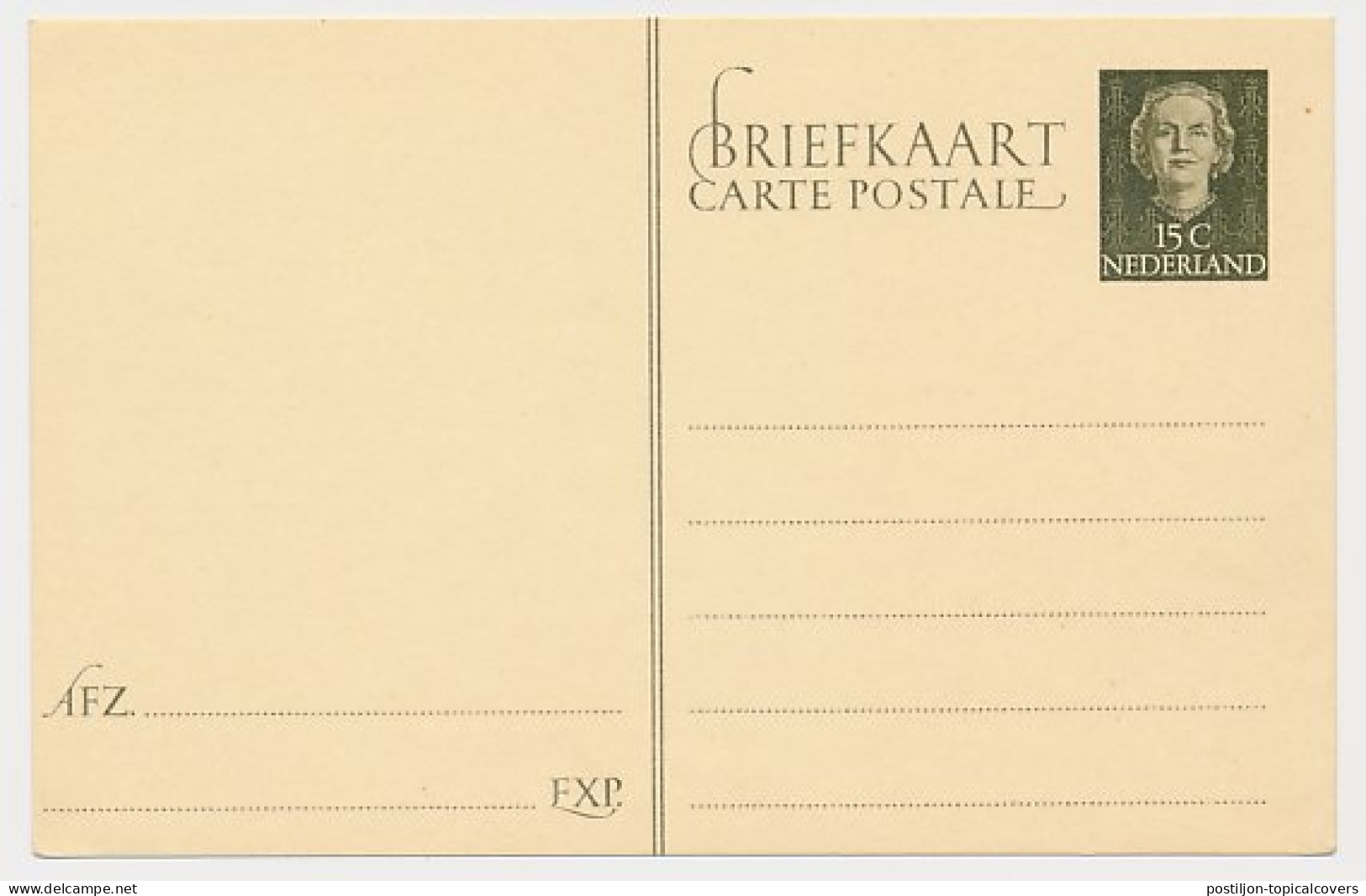 Briefkaart G. 311 - Interi Postali