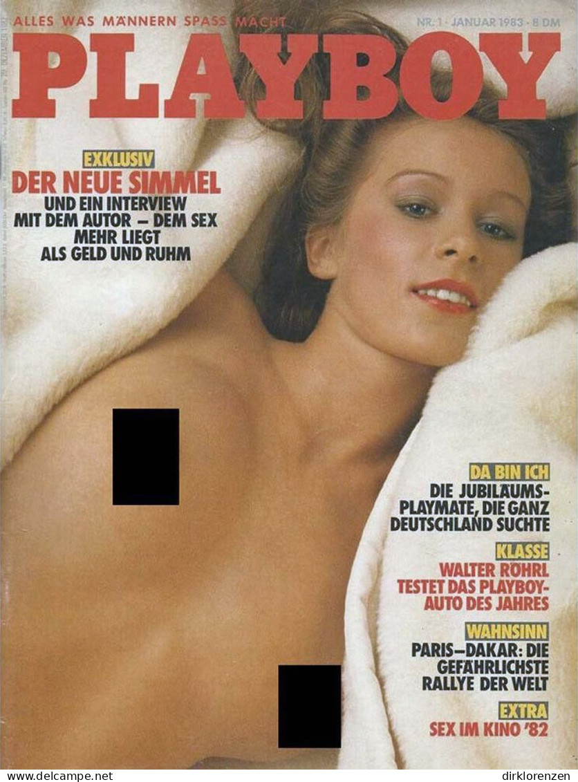 Playboy Magazine Germany 1983-01 Cieta Stöwe - Non Classés