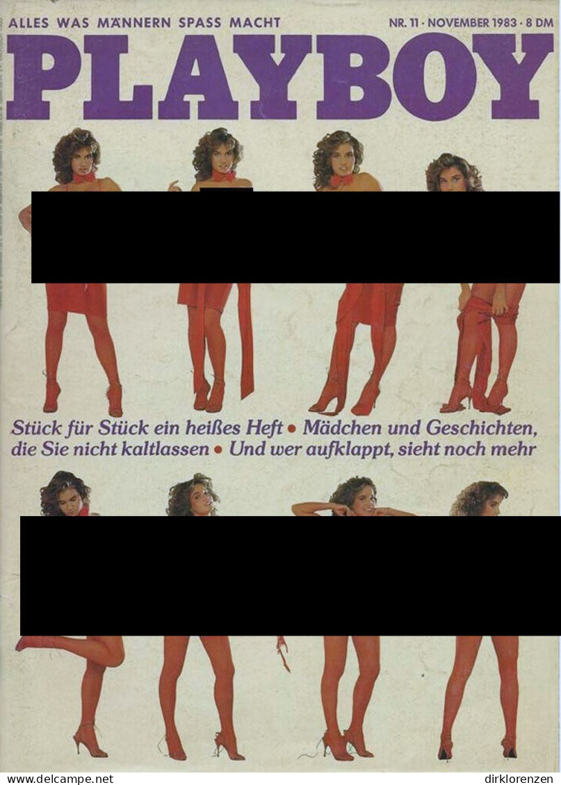 Playboy Magazine Germany 1983-11 Alessandra Mussolini - Non Classés