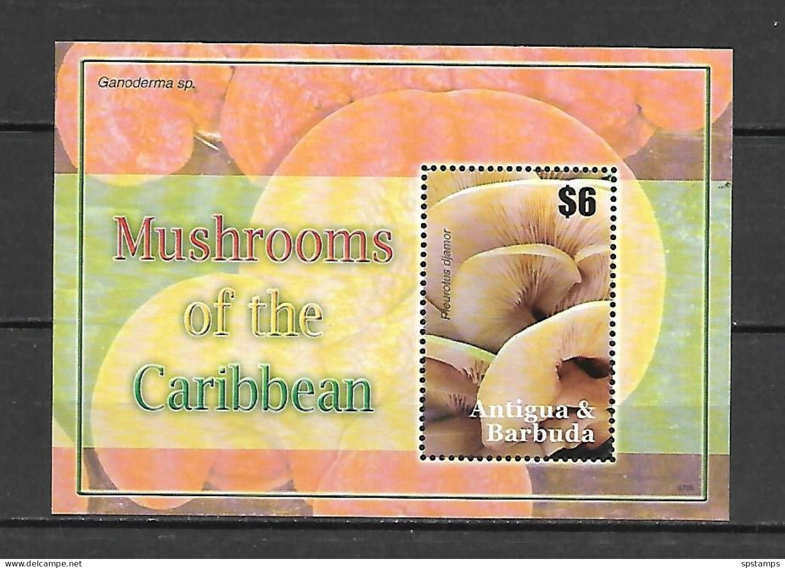 Antigua & Barbuda 2007 Mushrooms MS MNH - Funghi