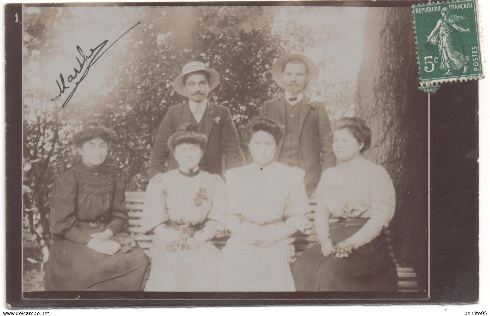 CARTE-PHOTO De NYONS - Famille GIRARD. - Nyons