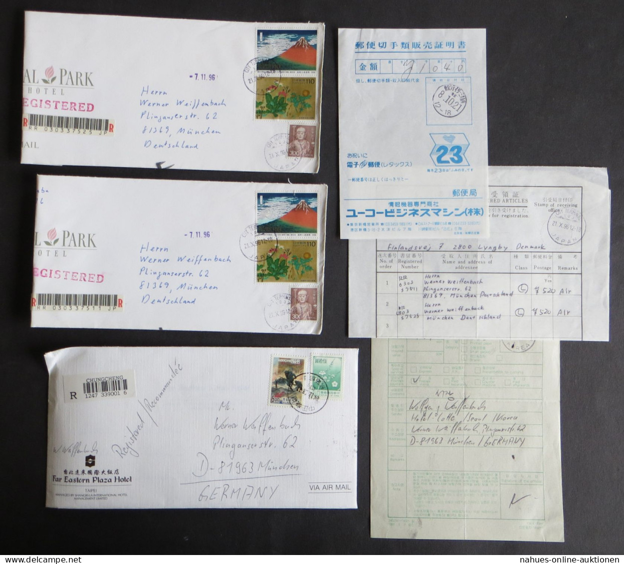 Sammlung Bund München Briefe Incoming Mail Einschreiben + Festpreis 160,00 - Collections (without Album)